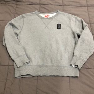 PUMA sport lifestyle Men’s grey pullover